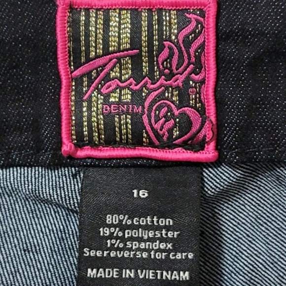 Torrid Denim Dark Wash High Rise Skinny Jeans Size 16 - Picture 4 of 6